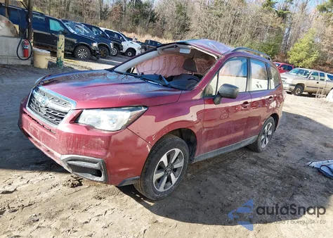 2017 Subaru Forester 2.5I z USA, uszkodzony, nr VIN JF2SJABC5HH462359